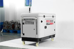 8千瓦静音柴油发电机公寓用